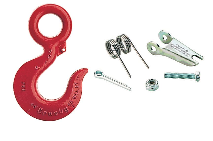 Hoist Hook With Safety Latch